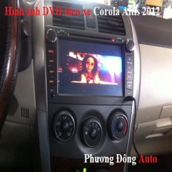 Phương đông Auto DVD theo xe Corola Altis 2012 | KM camea hồng ngoại